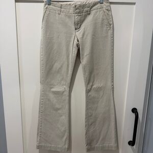 Express Beige Chinos Flare Sz 0Short